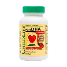 Load image into Gallery viewer, ChildLife Essentials Pure DHA Natural Berry 90 Softgels
