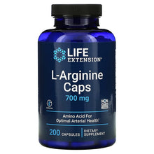 Load image into Gallery viewer, Life Extension L-Arginine Caps 700 mg