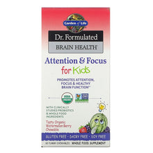 Load image into Gallery viewer, Garden of Life Dr. Formulated Brain Health Attention & Focus for Kids
