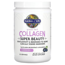 Load image into Gallery viewer, Garden of Life Grass Fed Collagen Super Beauty Blueberry Acai