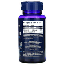 Load image into Gallery viewer, Life Extension Vitamin D3 25 mcg