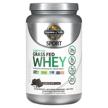 Load image into Gallery viewer, Garden of Life Sport Certified Grass Fed Whey Chocolate