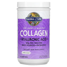 Load image into Gallery viewer, Garden of Life Wild Caught & Grass Fed Collagen Hyaluronic Acid Unflavored