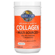 Load image into Gallery viewer, Garden of Life Wild Caught & Grass Fed Collagen Multi-Sourced Unflavored