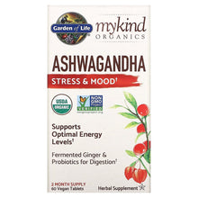 Load image into Gallery viewer, Garden of Life MyKind Organics, Ashwagandha Stress & Mood