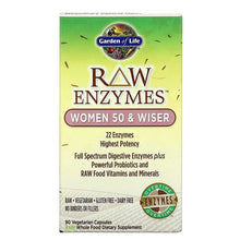 Load image into Gallery viewer, Garden of Life Raw Enzymes Women 50 & Wiser