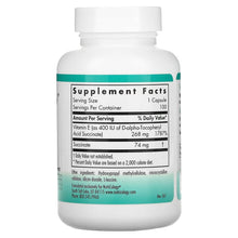 Load image into Gallery viewer, Nutricology Vitamin E Succinate