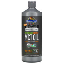 Load image into Gallery viewer, Garden of Life Dr. Formulated Brain Health 100% Organic Coconut MCT Oil