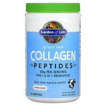 Load image into Gallery viewer, Garden of Life Grass Fed Collagen Peptides Unflavored