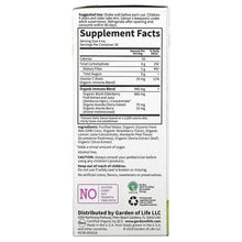 Load image into Gallery viewer, Garden of Life Kids Organic Elderberry Immune Syrup