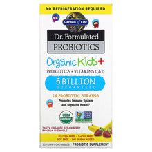 Load image into Gallery viewer, Garden of Life Dr. Formulated Probiotics Organic Kids +