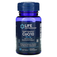 Load image into Gallery viewer, Life Extension Super Ubiquinol CoQ10 with Enhanced Mitochondrial Support™ 100 mg