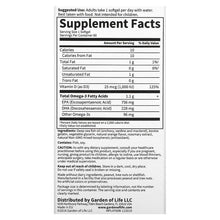 Load image into Gallery viewer, Minami Nutrition Garden of Life Supercritical Platinum Omega-3 Fish Oil Orange