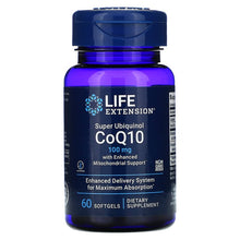 Load image into Gallery viewer, Life Extension Super Ubiquinol CoQ10 with Enhanced Mitochondrial Support™ 100 mg