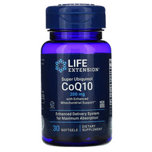 Load image into Gallery viewer, Life Extension Super Ubiquinol CoQ10 with Enhanced Mitochondrial Support™ 200 mg