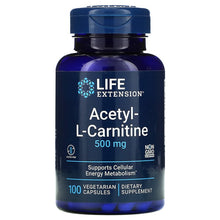 Load image into Gallery viewer, Life Extension Acetyl-L-Carnitine 500 mg