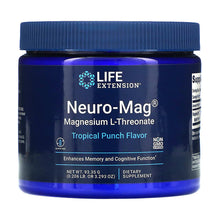 Load image into Gallery viewer, Life Extension Neuro-Mag® Magnesium L-Threonate (Tropical Punch)