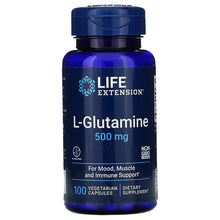 Load image into Gallery viewer, Life Extension L-Glutamine 500 mg