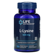 Load image into Gallery viewer, Life Extension L-Lysine 620 mg