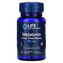 Load image into Gallery viewer, Life Extension Melatonin 6 Hour Timed Release