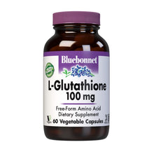Load image into Gallery viewer, Bluebonnet Nutrition L-Glutathione 100 mg