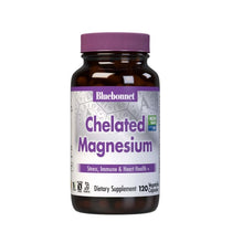 Load image into Gallery viewer, Bluebonnet Nutrition Chelated Magnesium 200 mg