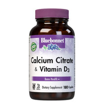 Load image into Gallery viewer, Bluebonnet Nutrition Calcium Citrate & Vitamin D3