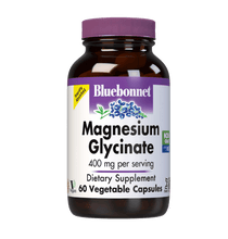 Load image into Gallery viewer, Bluebonnet Nutrition Magnesium Glycinate 400 mg