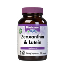 Load image into Gallery viewer, Bluebonnet Nutrition Zeaxanthin Plus Lutein 60 Vegetarian Softgels
