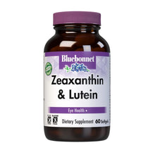 Load image into Gallery viewer, Bluebonnet Nutrition Zeaxanthin Plus Lutein 60 Vegetarian Softgels