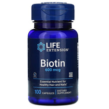 Load image into Gallery viewer, Life Extension Biotin 600 mcg