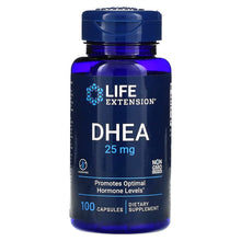 Load image into Gallery viewer, Life Extension DHEA capsules 25 mg
