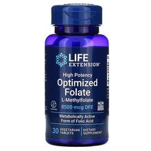 Load image into Gallery viewer, Life Extension High Potency Optimized Folate 8500 mcg DFE
