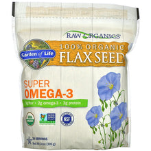 Load image into Gallery viewer, Garden of Life 100% Organic Flax Seed Powder