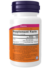 Load image into Gallery viewer, NOW Foods Vitamin B-12 5000 mcg