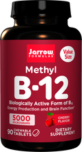 Load image into Gallery viewer, Jarrow Formulas Methyl B-12 5000 mcg