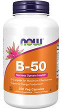 Load image into Gallery viewer, NOW Foods Vitamin B-50 mg