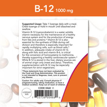Load image into Gallery viewer, NOW Foods Vitamin B-12 1000 mcg