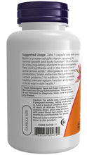 Load image into Gallery viewer, NOW Foods Biotin 5,000 mcg