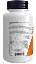 Load image into Gallery viewer, NOW Foods Biotin 10 mg (10,000 mcg), Extra Strength