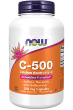 Load image into Gallery viewer, NOW Foods Vitamin C-500 Calcium Ascorbate-C