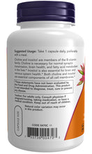 Load image into Gallery viewer, NOW Foods Choline & Inositol 500 mg