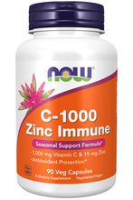 Load image into Gallery viewer, NOW Foods C-1000 Zinc Immune