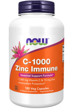 Load image into Gallery viewer, NOW Foods C-1000 Zinc Immune
