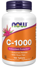 Load image into Gallery viewer, NOW Foods Vitamin C-1000 Sustained Release
