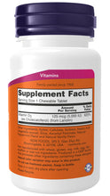 Load image into Gallery viewer, NOW Foods Vitamin D-3 5000 IU Chewables