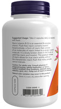 Load image into Gallery viewer, NOW Foods Flush-Free Niacin 250 mg