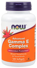 Load image into Gallery viewer, NOW Foods Advanced Gamma E Complex