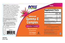 Load image into Gallery viewer, NOW Foods Advanced Gamma E Complex