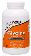Load image into Gallery viewer, NOW Foods Glycine Pure Powder
